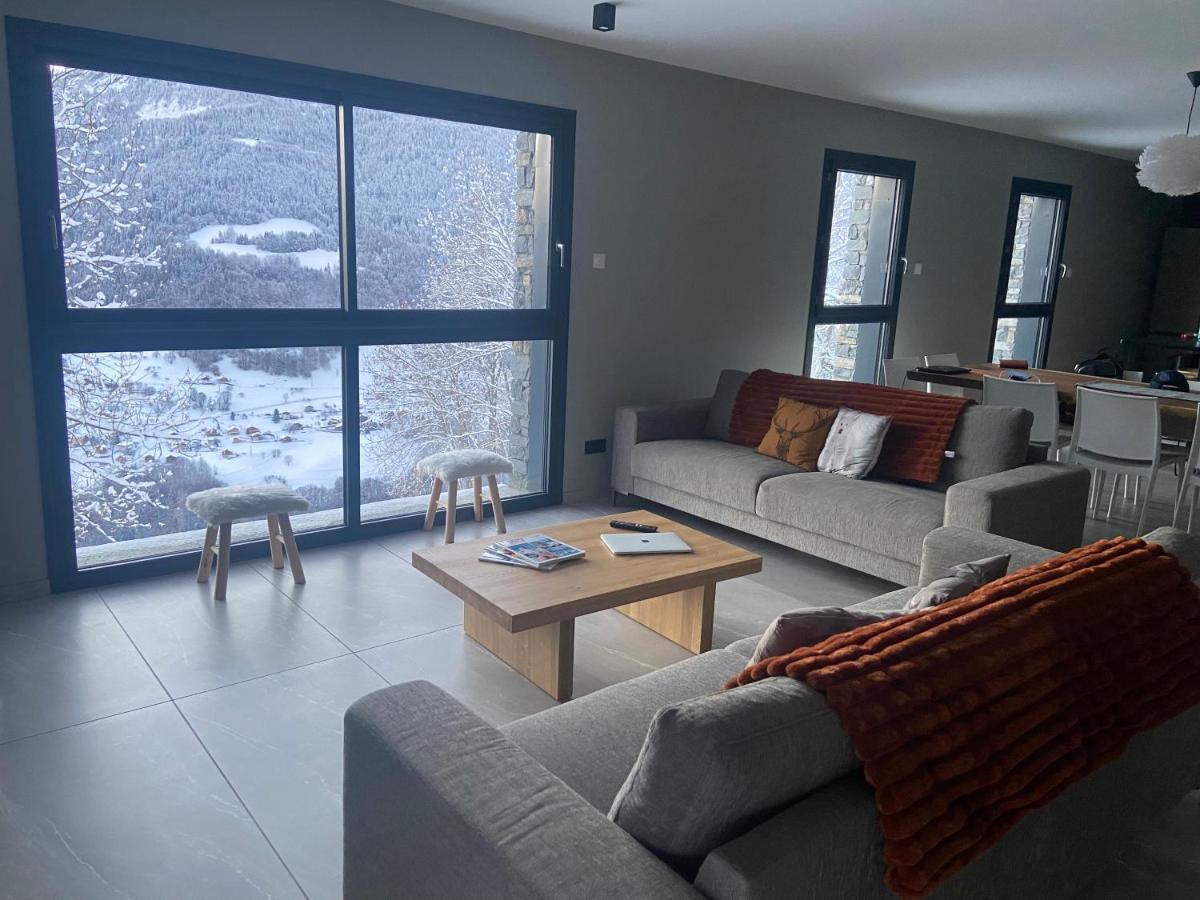 Chalet Confidentiel Valmorel - Chalet De Haut De Gamme 4 Etoiles 12 Personnes Doucy Εξωτερικό φωτογραφία
